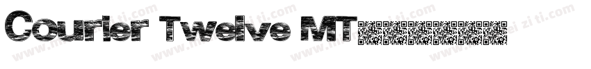 Courier Twelve MT字体转换